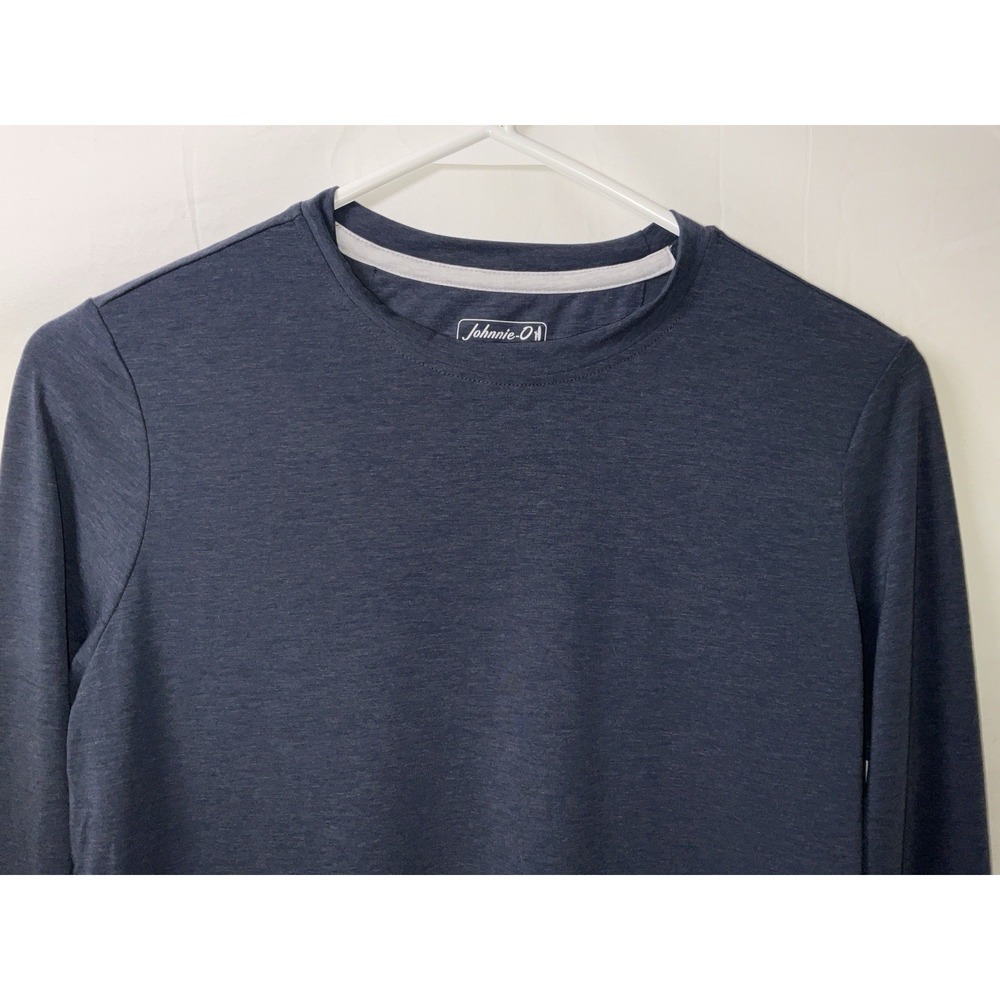 NWOT Women's Johnnie-O Course Performance Long Sleeve‎ T-Shirt Navy Blue - XS - Picture 4 of 7